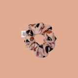 Chouchou motif léopard microfibre éponge Tropesa