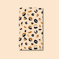 Serviette de plage beige Colette – Microfibre gaufrée antisable
