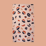 Serviette de plage beige Colette – Microfibre gaufrée antisable