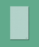 Découvrez notre serviette de plage en damier vert et blanc. La Achille