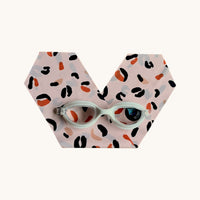 lunettes de piscine motif léopard
