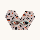 lunettes de piscine motif léopard