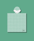 Découvrez notre serviette à capuche pour enfant damier vert et blanc. Le poncho Alchille
