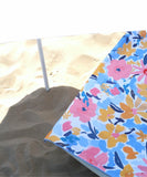 Serviette de plage anti-sable en microfibres recyclées