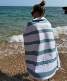 Serviette de plage anti sable en microfibres recyclées