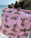 Serviette de plage anti sable en microfibres recyclées